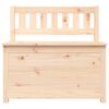 vidaXL Bench 80x41x77 cm Solid Wood Pine