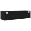vidaXL TV Cabinets 2 pcs Black Oak 100x31x25.5 cm Engineered Wood