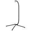 vidaXL Hanging Egg Chair Stand without Basket Black Steel