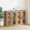 vidaXL Wall Mounted Cabinets 2 pcs Artisan oak 69.5 x 34 x 90 cm