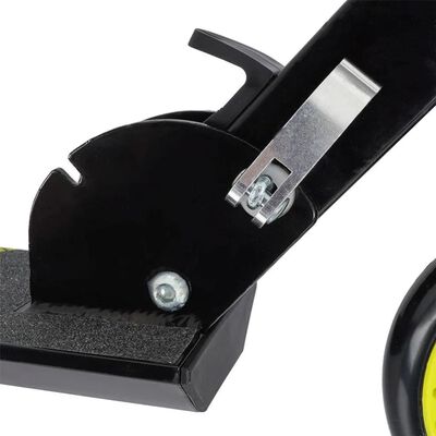XQ Max Foldable Scooter with Foot Brake Black and Lime
