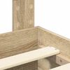 vidaXL Bed Frame with Drawer Sonoma Oak 180 x 200 cm Engineered Wood