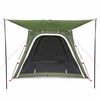 vidaXL Camping Tent 4-Person Green Quick Release Waterproof