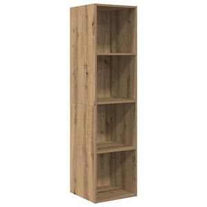 vidaXL TV Cabinet Set Artisan Oak 37 x 37 x 142.5 cm Engineered Wood