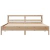 vidaXL Bed Frame without Mattress 200x200 cm Solid Wood Pine