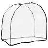 vidaXL Pet Stroller Cover Folding Transparent 66 x 35 x 59 cm PVC