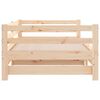 vidaXL Day Bed with Trundle without Mattress 90x200 cm Solid Wood