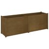 vidaXL Garden Planter Honey Brown 200x50x70 cm Solid Pinewood