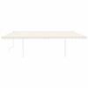 vidaXL Manual Retractable Awning with Posts 6x3 m Cream