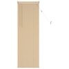 vidaXL Venetian Blind Manual Light Brown with Pattern 150 x 50 cm PVC