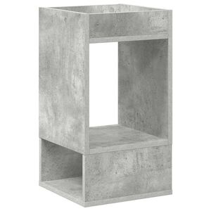 vidaXL End Table Concrete Grey 30 x 30 x 56 cm Engineered Wood