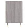 vidaXL TV Cabinet Grey Sonoma 160x35x55 cm Engineered Wood