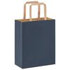 vidaXL Paper Bags 50 pcs with Handles Blue 18x8x22 cm