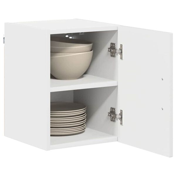 vidaXL Kitchen Cabinet Kalmar High Gloss White 30 x 31 x 40 cm