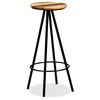vidaXL Bar Stools 4 pcs Solid Reclaimed Wood