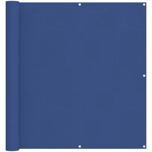 vidaXL Balcony Screen Blue 110 x 600 cm Oxford Fabric