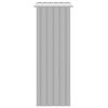 vidaXL Bird Cage Grey 115x78x200 cm Galvanised Steel