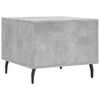 vidaXL Coffee Tables 2 pcs Concrete Grey 50x50x40 cm Engineered Wood