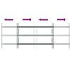Adjustable Security Grille for Windows with 3 Crossbars 700-1050 mm