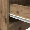 vidaXL Bedside Cabinet with Drawer 2 pcs Artisan Oak 45 x 40 x 55 cm
