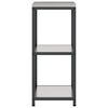 vidaXL Kitchen Storage with Shelf Silver 40 x 50 x 92 cm Steel
