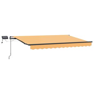 vidaXL Retractable Awning Sand 400 x 300 cm Fabric and Aluminium
