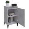 vidaXL Bedside Cabinet Concrete Grey 40x35x70 cm Engineered Wood