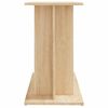 vidaXL Aquarium Stand Sonoma Oak 80x35x60 cm Engineered Wood