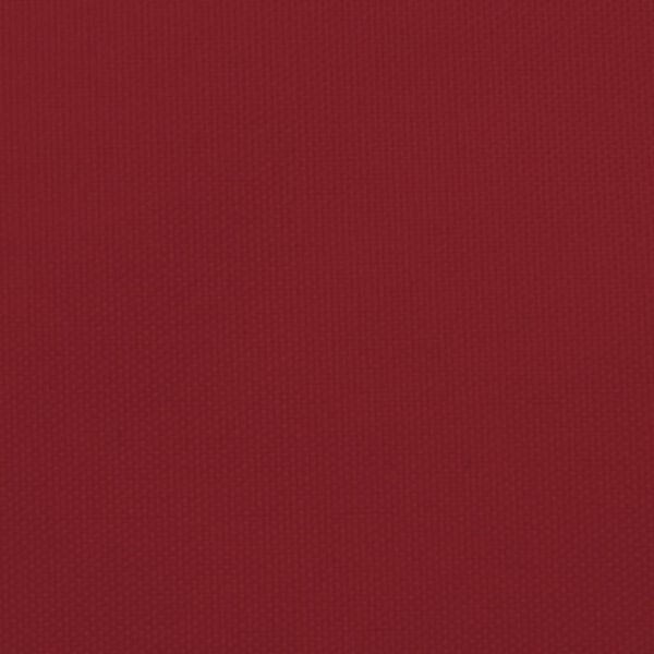 vidaXL Sunshade Sail Oxford Fabric Triangular 4x5x6.4 m Red