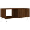 vidaXL Coffee Table Brown Oak 90x50x40 cm Engineered Wood