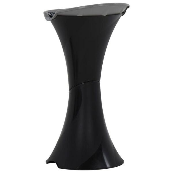 vidaXL Ashtray Stand Black 36x39x71 cm