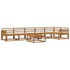 vidaXL Outdoor Sofa Set 7 pcs Natural Solid Acacia Wood