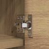 vidaXL Wall-Mounted Coat Rack with Shelf Artisan Oak 80 x 20 x 30 cm