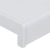 vidaXL Window Sill White 100 x 50 x 4.5 cm PVC