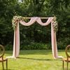 vidaXL Wedding Arch Light Brown 225 x 95 x 226 cm Solid Pine Wood