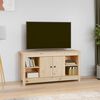 vidaXL TV Cabinet 103x36,5x52 cm Solid Wood Pine