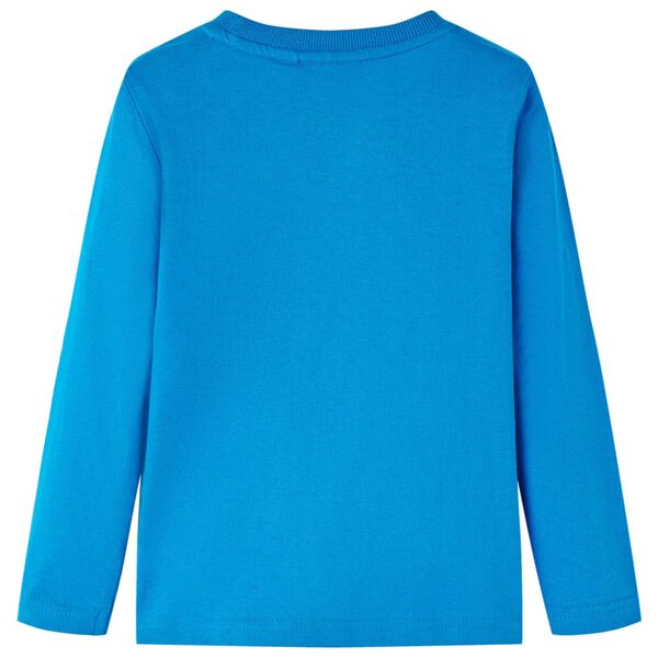 Kids' T-shirt with Long Sleeves Cobalt Blue 116