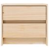 vidaXL Bedside Cabinet 40x31x35.5 cm Solid Wood Pine