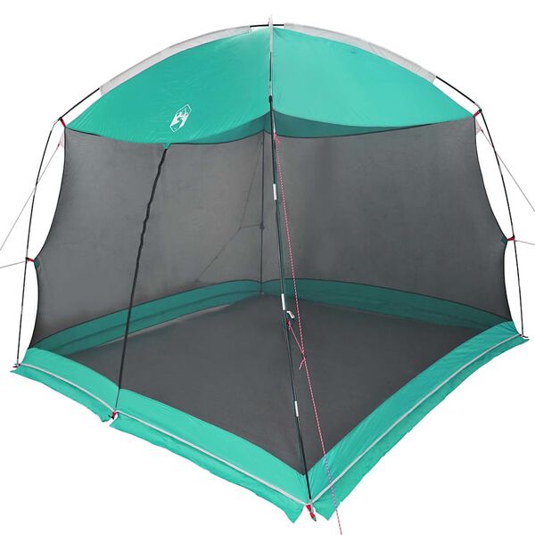 vidaXL Tents with Roof Sea green 320 x 320 x 218 cm Polyester