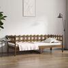 vidaXL Day Bed without Mattress Honey Brown 90x200 cm Solid Wood Pine