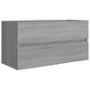 vidaXL Sink Cabinet | Grey Sonoma | Engineered Wood | 90x38.5x45 cm | Storage