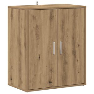 vidaXL Shoe Cabinet 60 x 35 x 70 cm Artisan Oak 5 shelves