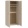 vidaXL Wardrobe HAMAR Honey Brown 89x50x180 cm Solid Wood Pine