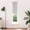 vidaXL Roller Blind Blackout Light Grey 55x230 cm Fabric Width 50.7 cm Polyester