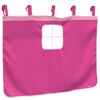 vidaXL Curtains for Loft Bed Pink Polyester
