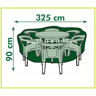 Nature Garden Furniture Cover for Round tables 325x325x90 cm