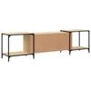 vidaXL TV Cabinet Sonoma Oak 203x37x50 cm Engineered Wood