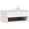 vidaXL Bedside Table 2 pcs White 50 x 32.5 x 24 cm Solid pine wood