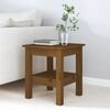 vidaXL Coffee Table Honey Brown 35x35x40 cm Solid Wood Pine