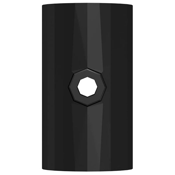 vidaXL Football Table Stoppers 10 pcs Black 1.7 x 1.7 x 3.2 cm PP